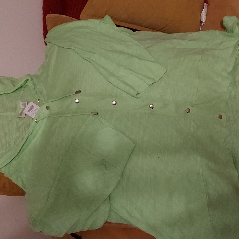 Chico's Zenergy Mint Julep Jacket